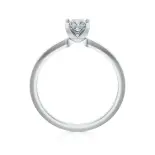 Pierścionek z białego złota z diamentem AJPZ_117